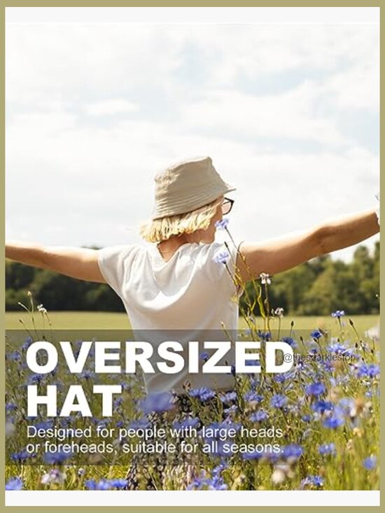Reversible Bucket Hat with Chin Strap, 100% Cotton, Packable Travel Sun Hat main image 6